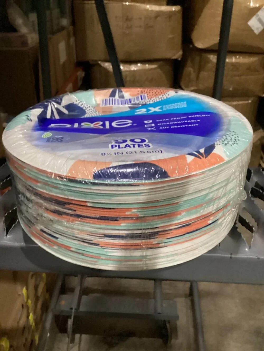 Dixie Medium Paper Plates, 8.5 Inch, 90 Count